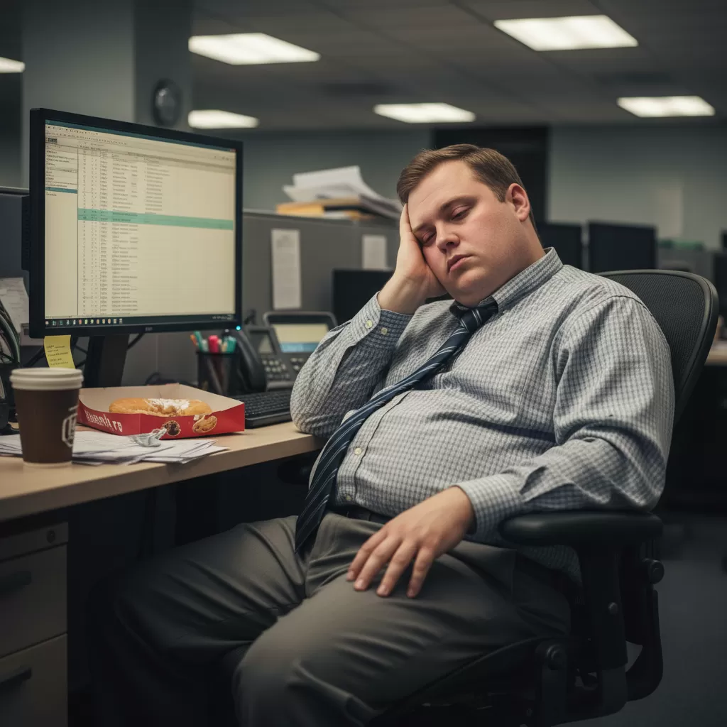 gemini_image_1772197342 Tình trạng béo bụng là nỗi lo phổ biến của dân văn phòng hiện nay do đặc thù công việc ít di chuyển