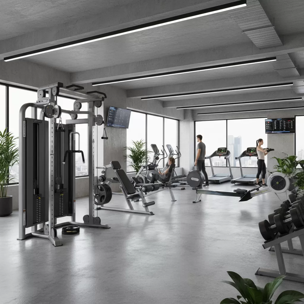 Sử dụng máy tập giúp người mới kiểm soát động tác tốt hơn