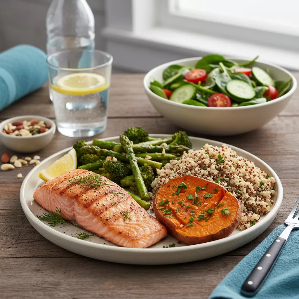 Chế độ dinh dưỡng khoa học là yếu tố then chốt quyết định tốc độ giảm mỡ bụng