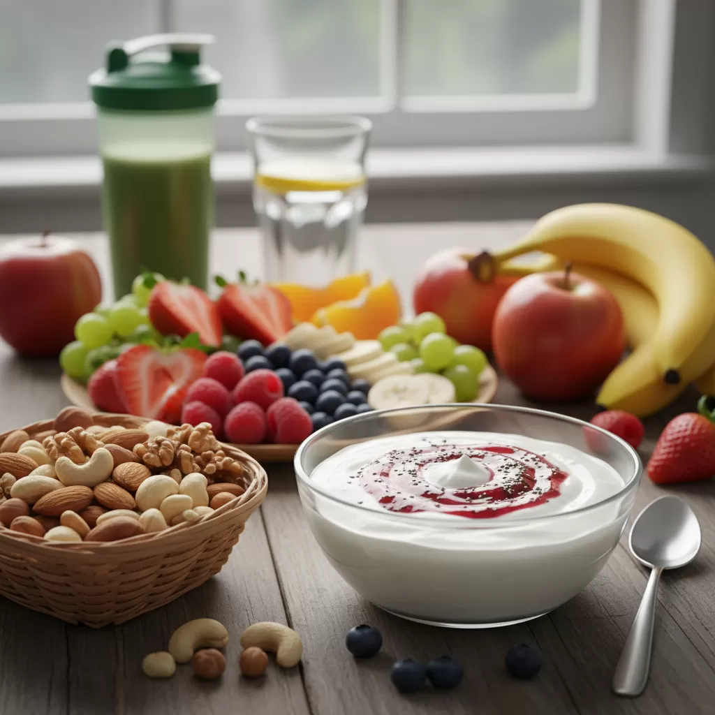 Lựa chọn thực phẩm ăn vặt thông minh giúp duy trì vóc dáng và hỗ trợ tập luyện