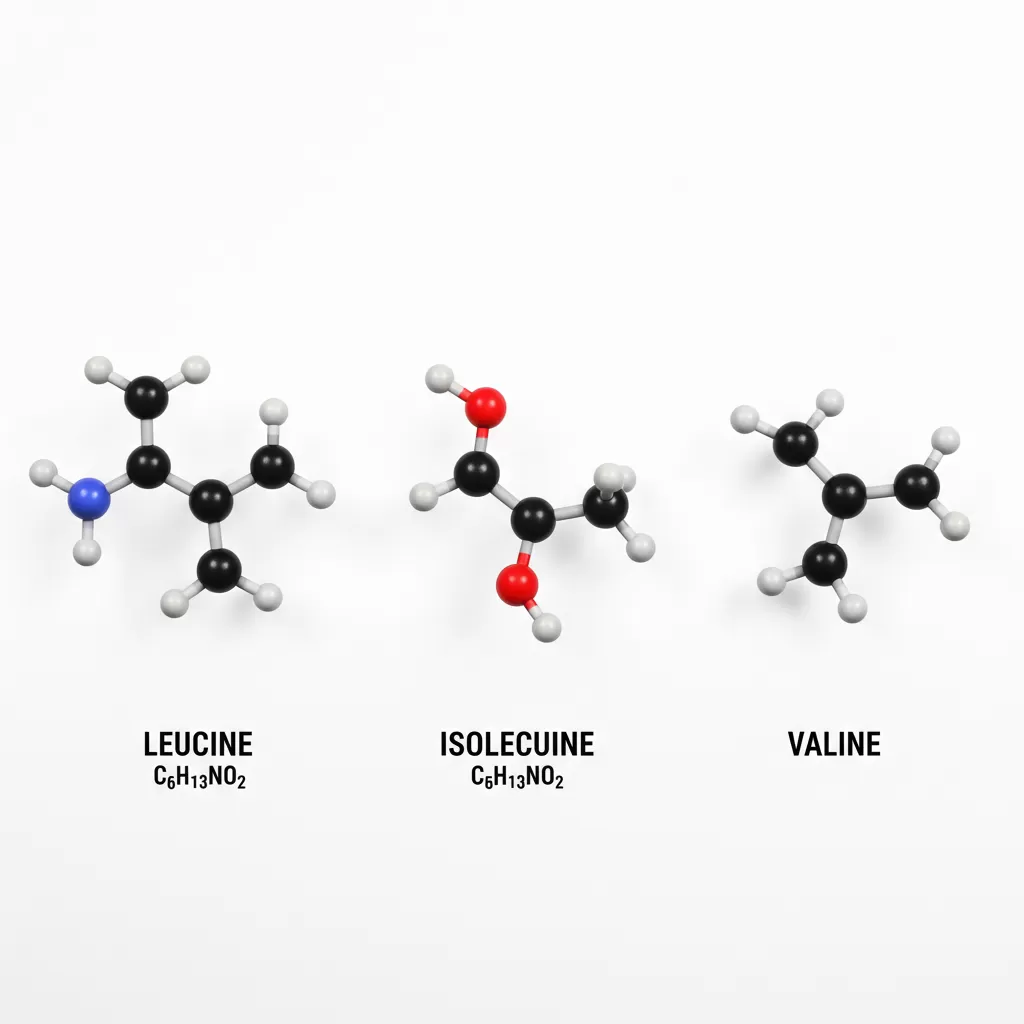Cấu trúc các axit amin thiết yếu đóng vai trò nền tảng cho sự phát triển và sửa chữa mô cơ