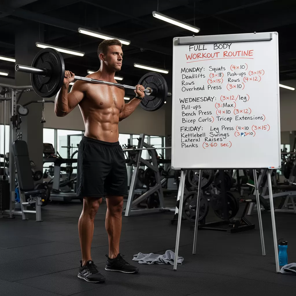 Lịch tập Full Body giúp kích thích toàn bộ các nhóm cơ một cách đồng đều