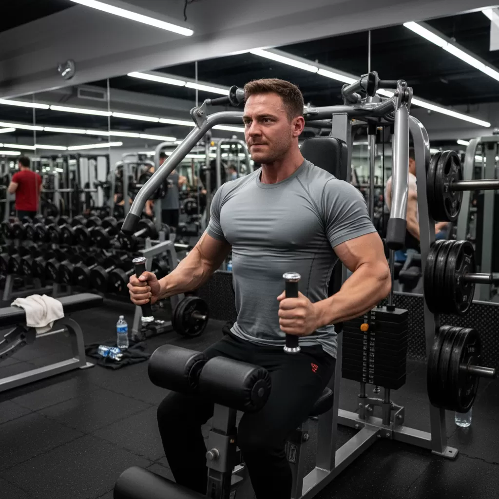 Máy tập chuyên dụng giúp cố định quỹ đạo chuyển động và đảm bảo an toàn cho người mới