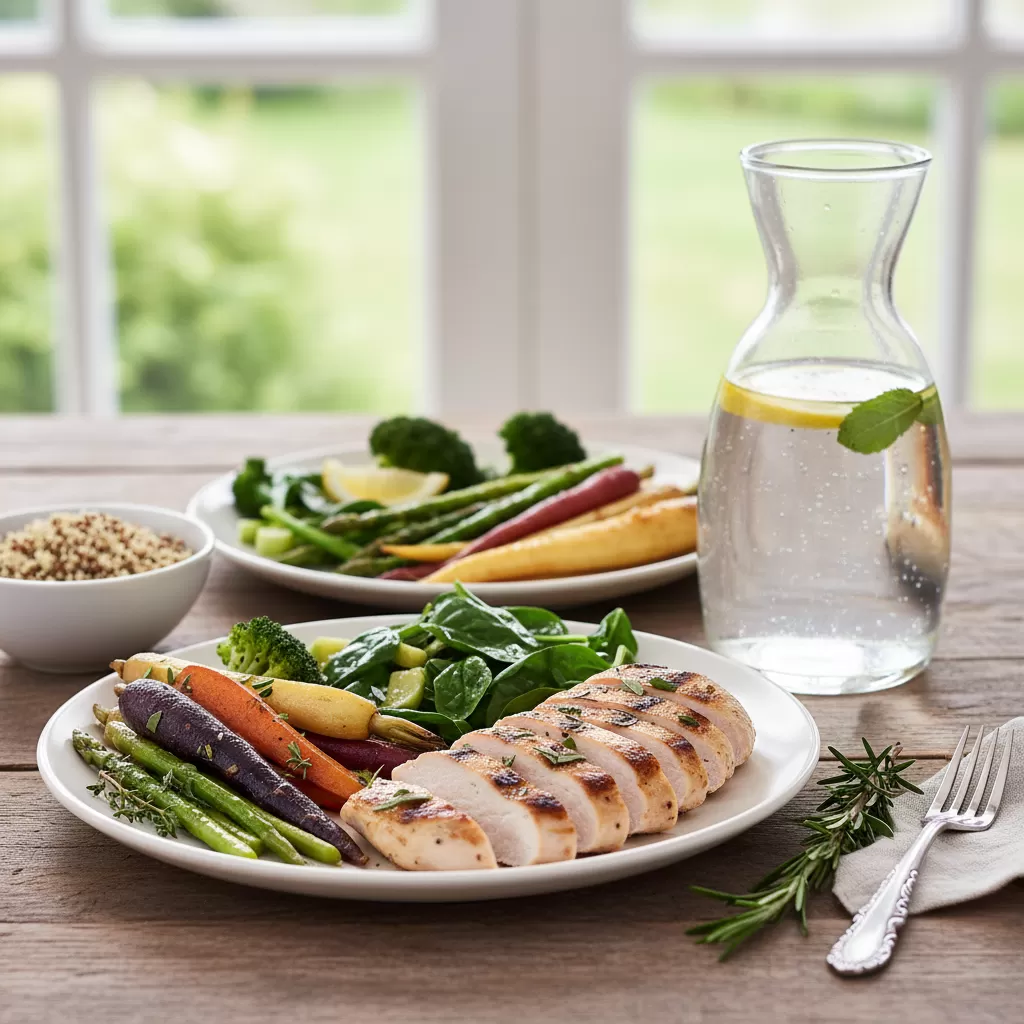 Chế độ dinh dưỡng khoa học là yếu tố quyết định 70 thành công của quá trình giảm cân