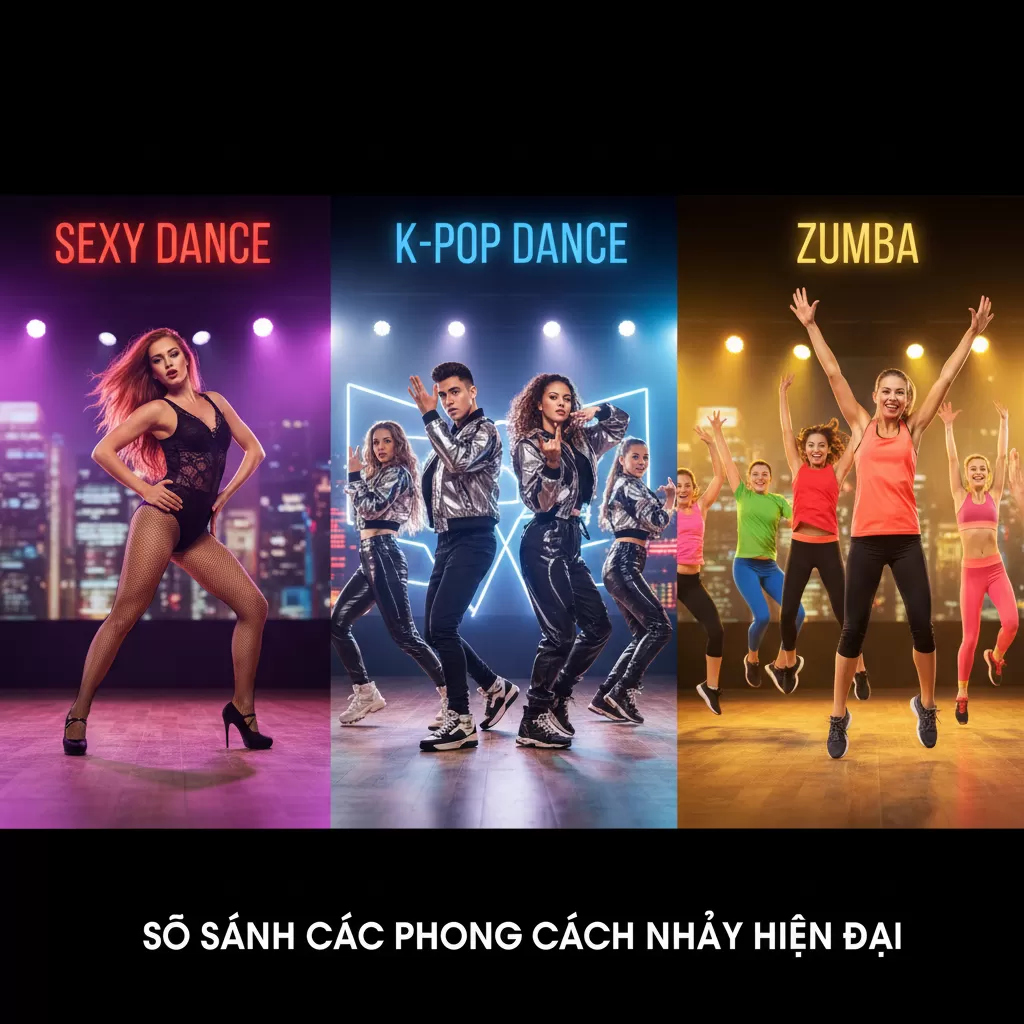 Mỗi bộ môn nhảy mang lại những tác động khác nhau đến vóc dáng và sức khỏe của người tập