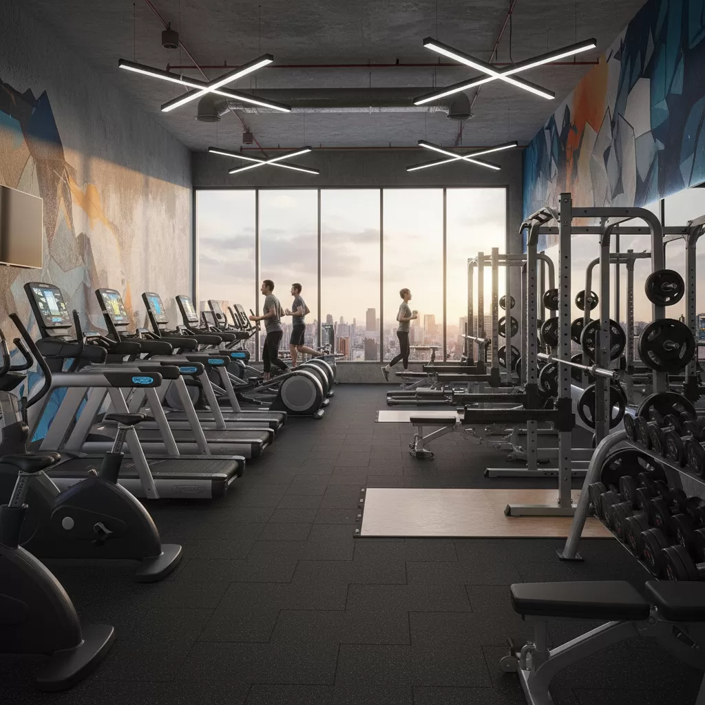 Hệ thống máy móc hiện đại và đa dạng giúp tối ưu hóa hiệu quả tập luyện cho hội viên