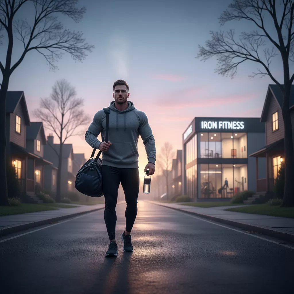 Tập gym gần nhà giúp bạn dễ dàng duy trì thói quen vào sáng sớm hoặc cuối tuần