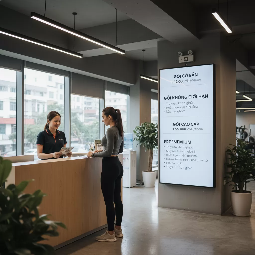 Lựa chọn gói tập phù hợp là bước đầu tiên quan trọng trong hành trình tập gym