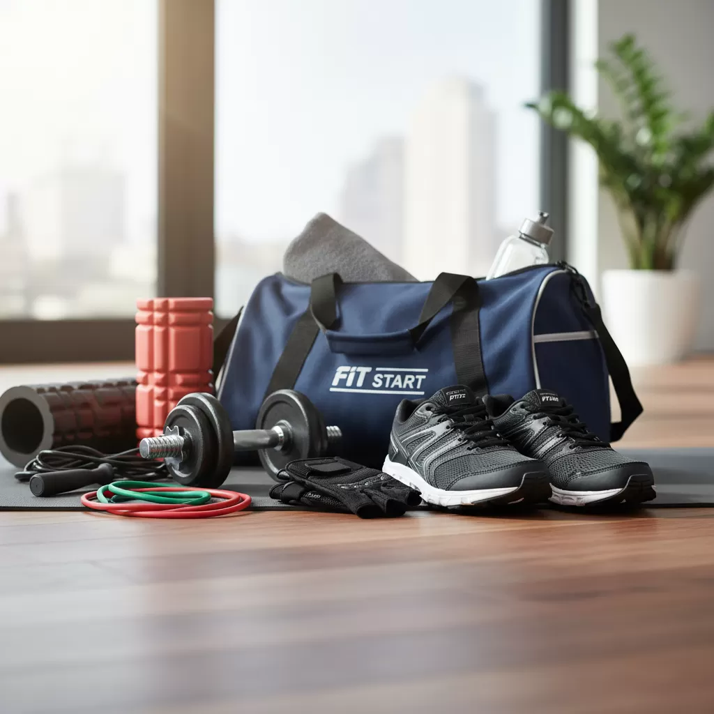 Trang bị đầy đủ dụng cụ giúp người mới bắt đầu tập gym an toàn và hiệu quả hơn