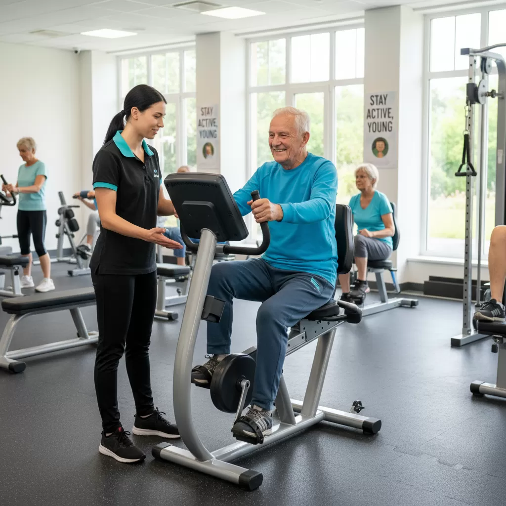 Tập luyện tại phòng gym mang lại nhiều lợi ích sức khỏe cho người mắc bệnh mãn tính nếu thực hiện đúng cách